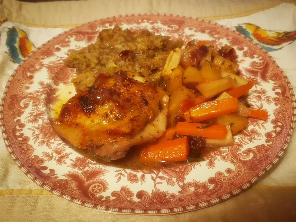 9 Easy Fall Apple Dinners 3 Apple cider thighs corrected