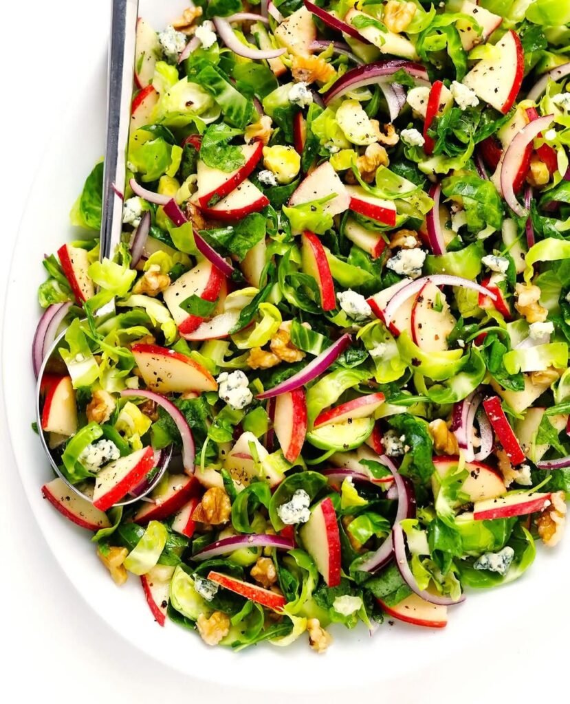 9 Easy Fall Apple Dinners 2 Apple sprouts salad corrected