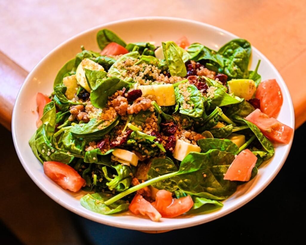 9 Easy Fall Apple Dinners 9 Applewalnutqunioasalad corretced