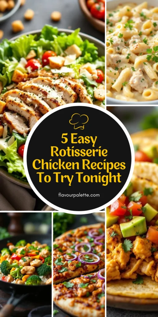 5 Easy Rotisserie Chicken Recipes To Try Tonight 1 Dinner 1 5