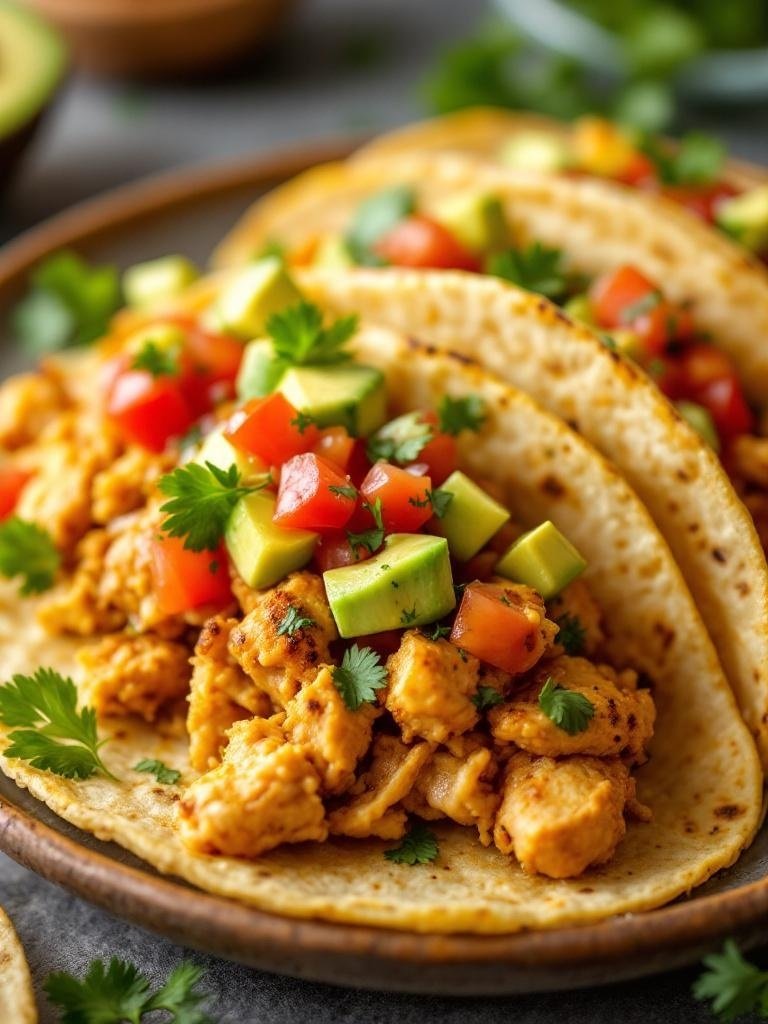 5 Easy Rotisserie Chicken Recipes To Try Tonight 3 Delicious chicken tacos topped with fresh salsa and avocado