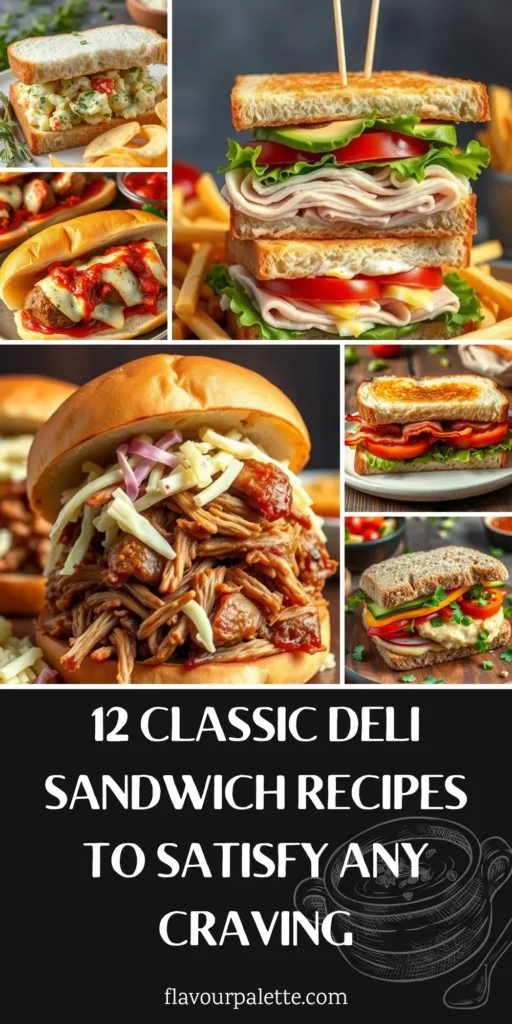 12 Classic Deli Sandwich Recipes To Satisfy Any Craving 1 Dinner 26