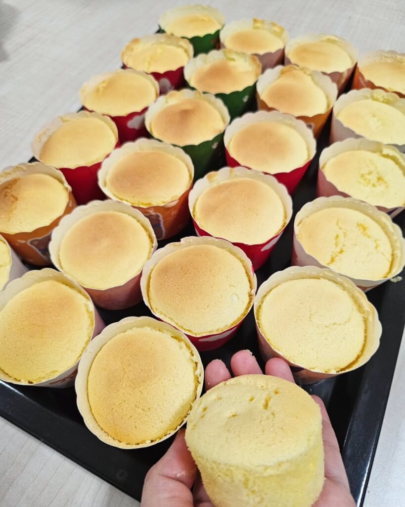 Baked Japanese cotton cheesecake last night By far still one of my favourite cakes to bake and