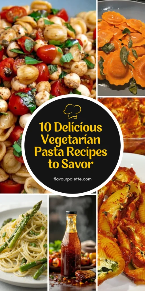 10 Delicious Vegetarian Pasta Recipes to Savor 1 Dinner 2 11