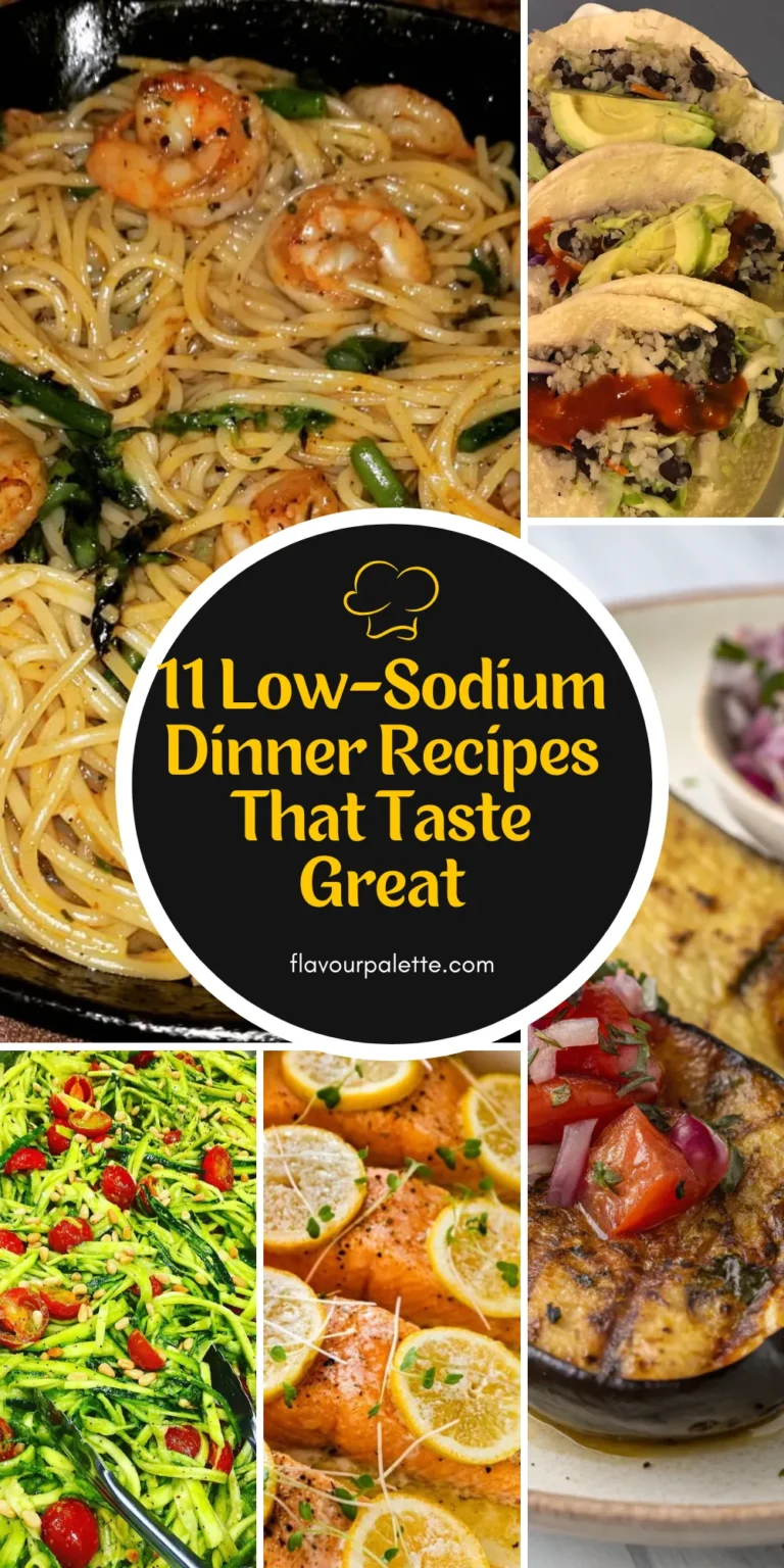 11 Low-Sodium Dinner Recipes That Taste Great