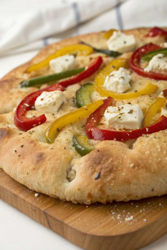 Mediterranean Veggie Focaccia corrected