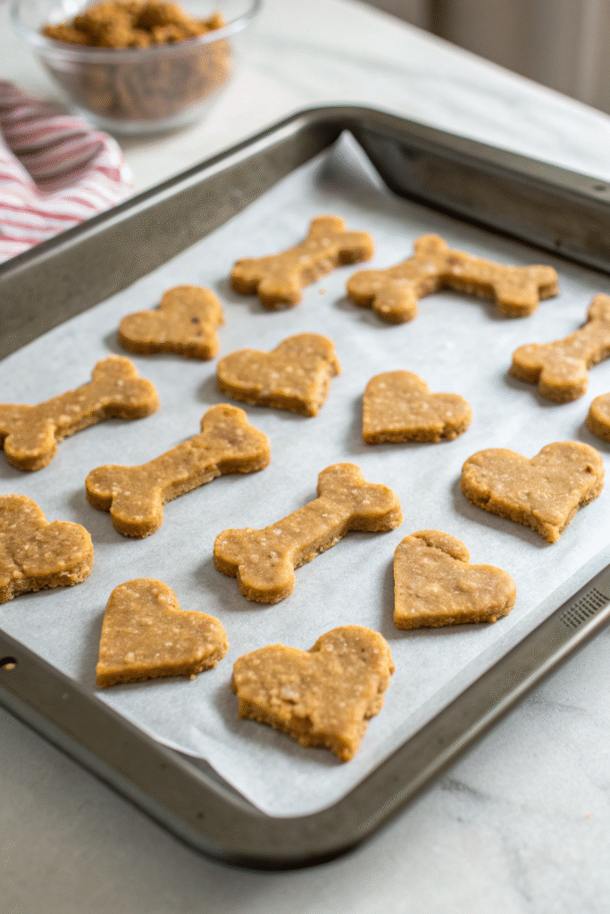 Peanut Butter Chicken Treats for Dogs