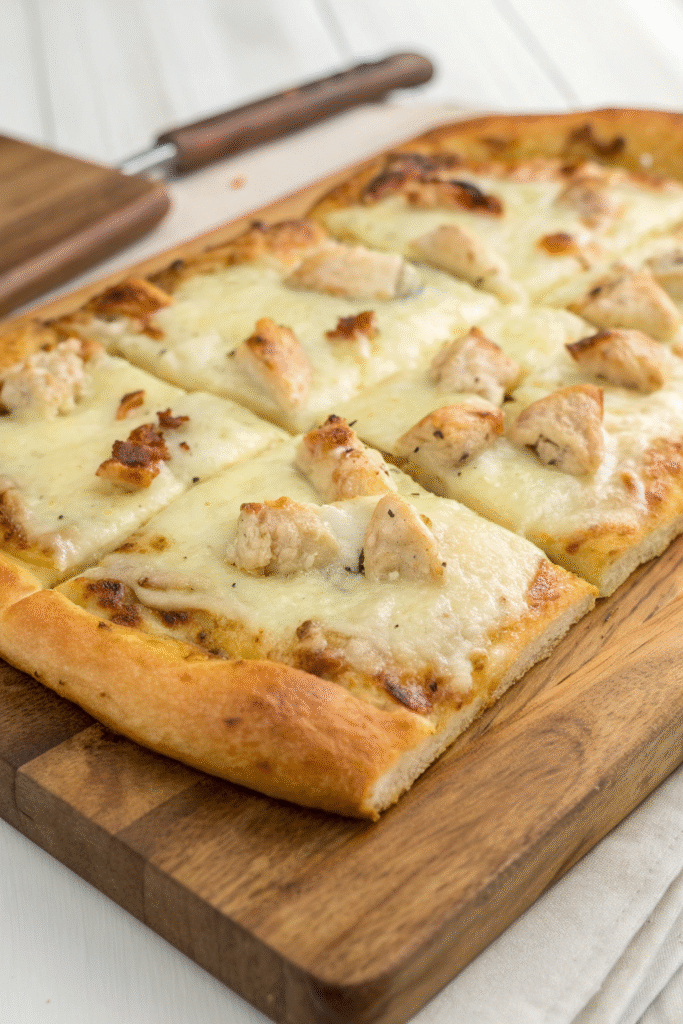 pesto chicken focaccia pizza corrected