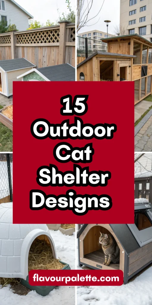 15 Outdoor Cat Shelter Designs That Keep Your Feline Cozy 1 12 5