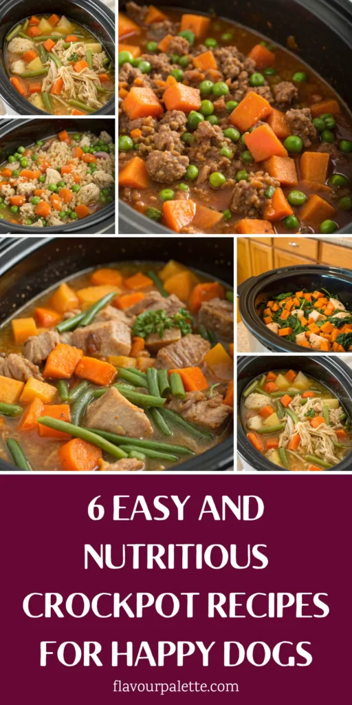 6 Easy and Nutritious Crockpot Recipes for Happy Dogs 1 Dinner 2 2