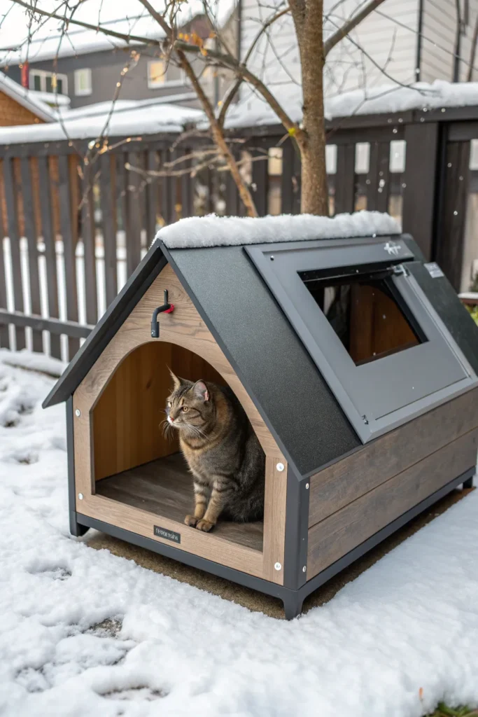 15 Outdoor Cat Shelter Designs That Keep Your Feline Cozy 7 IP6