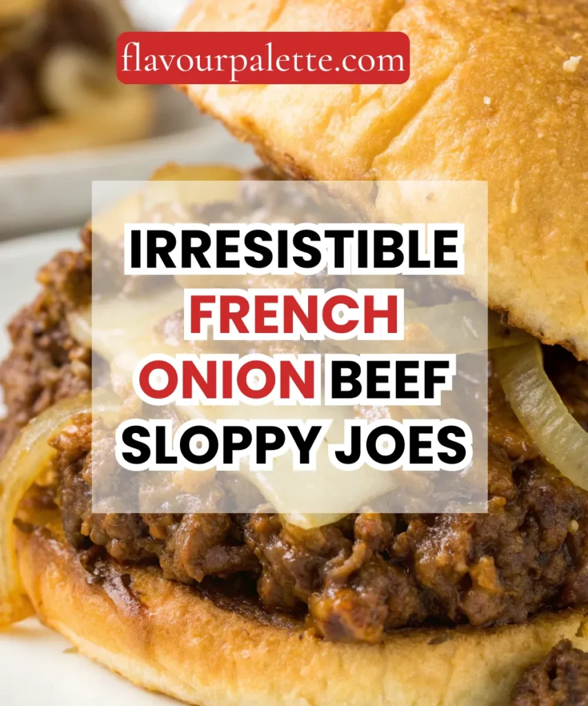 Irresistible French Onion Beef Sloppy Joes 1 Lemon 1 2