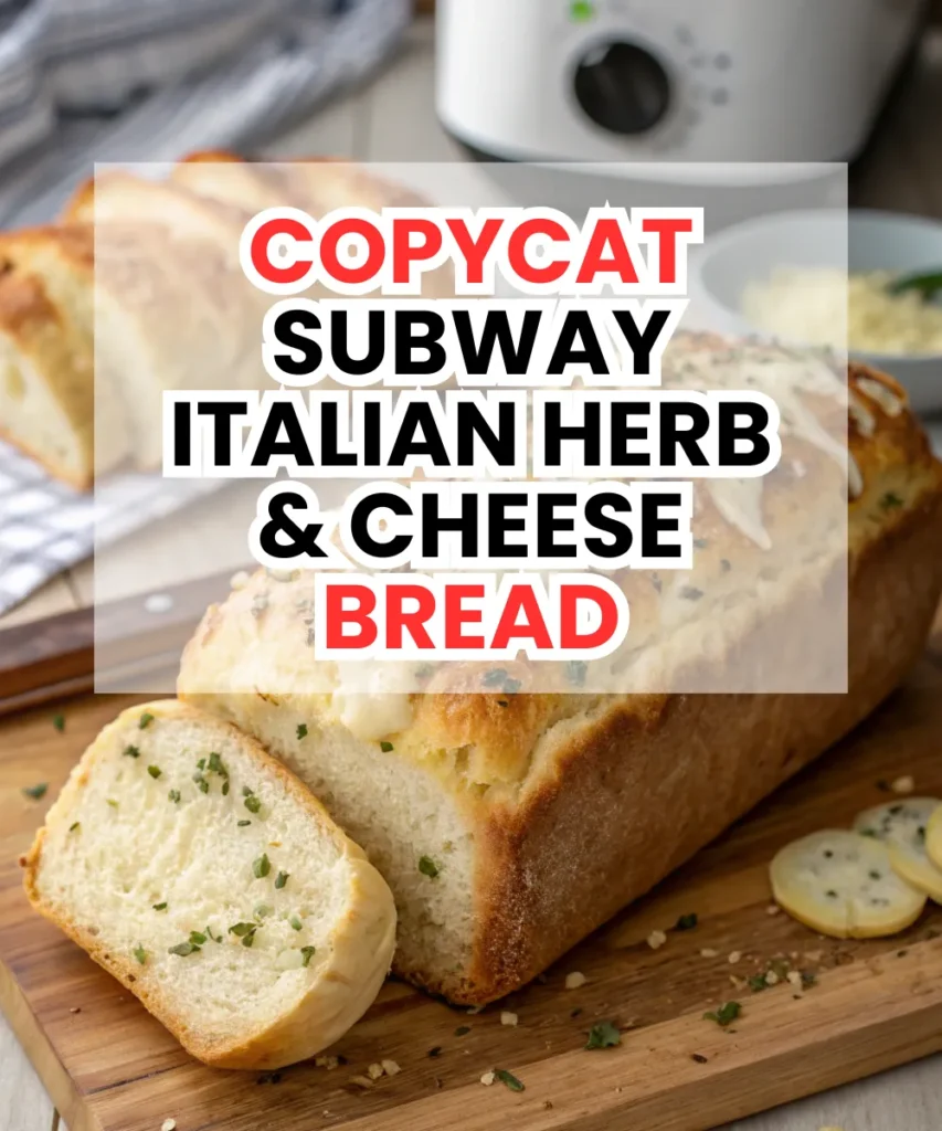 Copycat Subway Italian Herb & Cheese Bread 1 Lemon 5