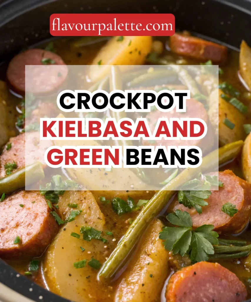 Crockpot Kielbasa and Green Beans 1 Lemon 6 1