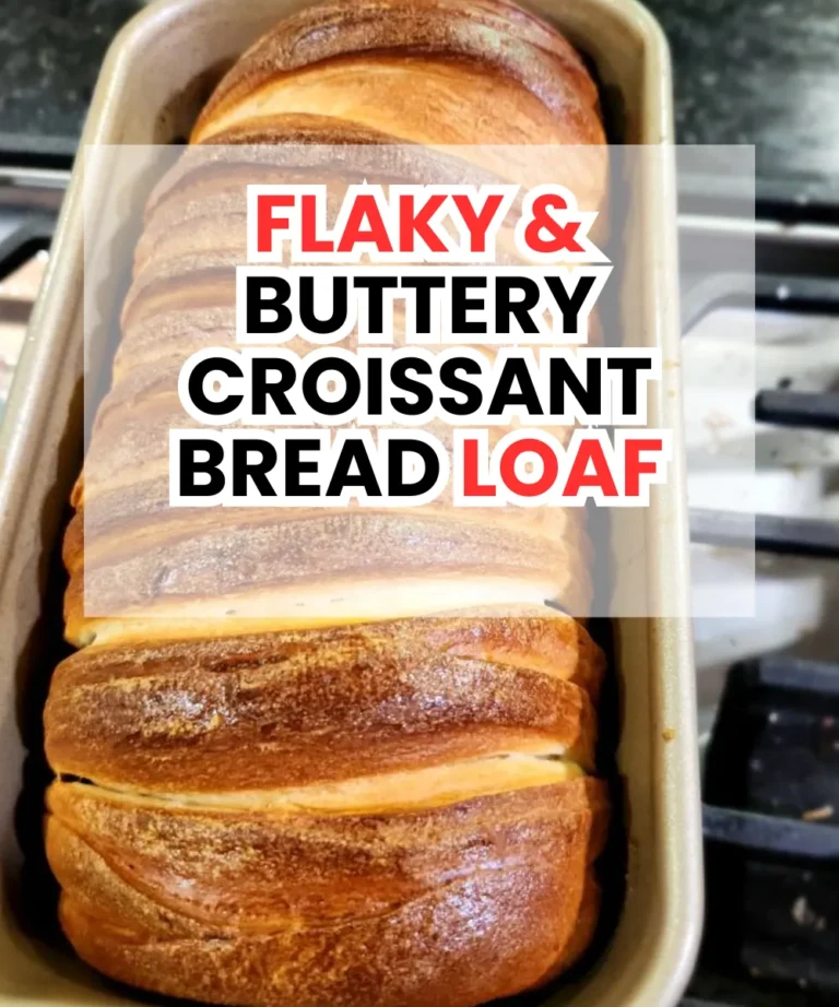 Flaky & Buttery Croissant Bread Loaf – A Homemade Masterpiece!