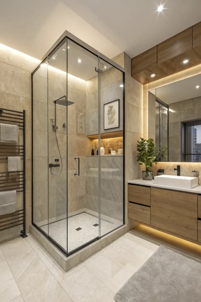 14 Full Small Bathroom Designs That Feel Spacious & Stylish 3 MB2