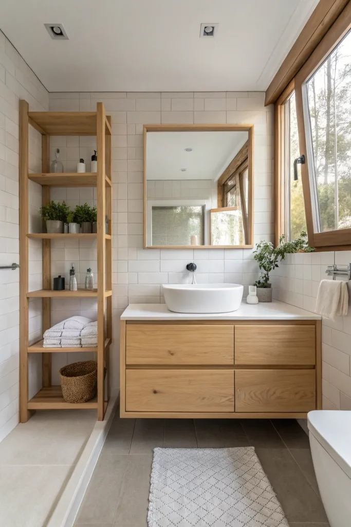 14 Full Small Bathroom Designs That Feel Spacious & Stylish 9 MB8
