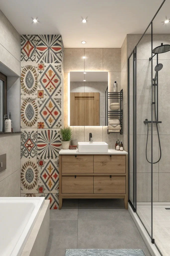 14 Full Small Bathroom Designs That Feel Spacious & Stylish 10 MB9