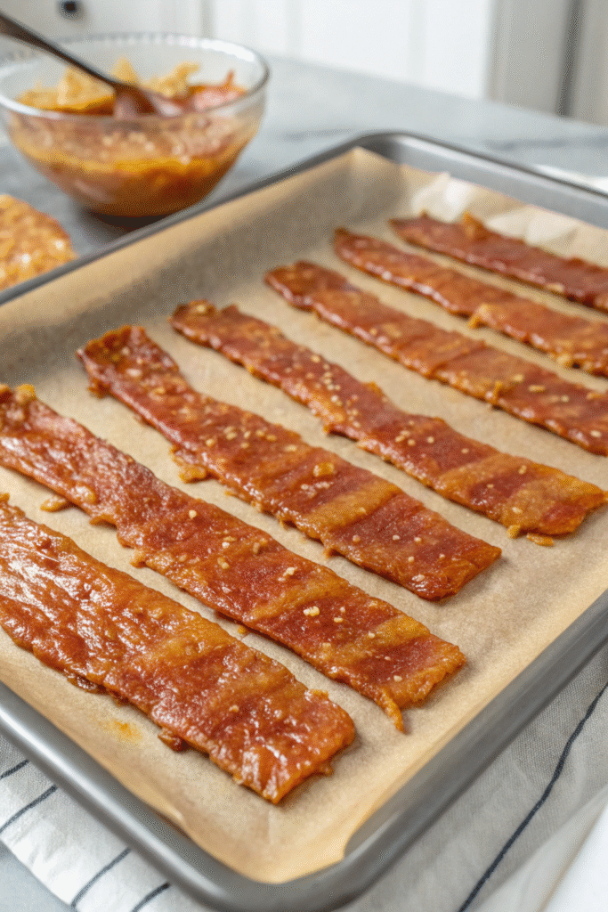 10 Homemade Turkey Jerky Recipes For Adventurous Dogs 9 A plate of homemade peanut butter and honey turkey jerky shaped like dog bones