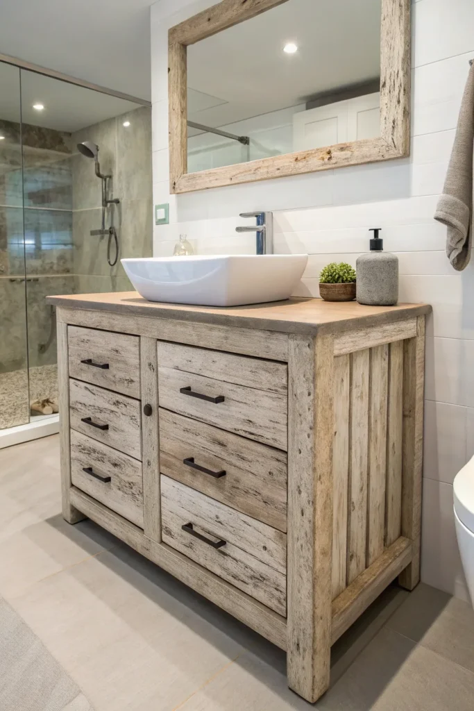 14 Best Natural Wood Bathroom Vanity Ideas for a Warm, Organic Look 15 RB14
