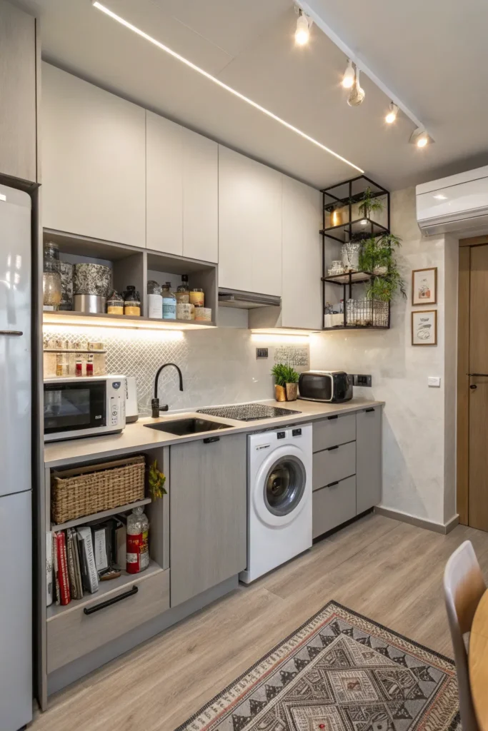 15 Stylish Mini Kitchen Ideas to Maximize Small Spaces 11 VS10