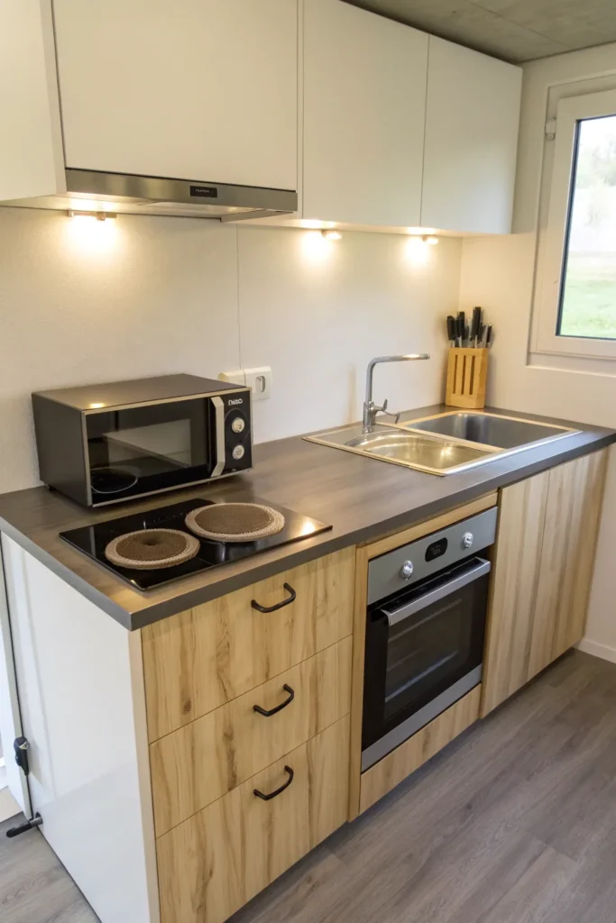 15 Stylish Mini Kitchen Ideas to Maximize Small Spaces 13 VS12