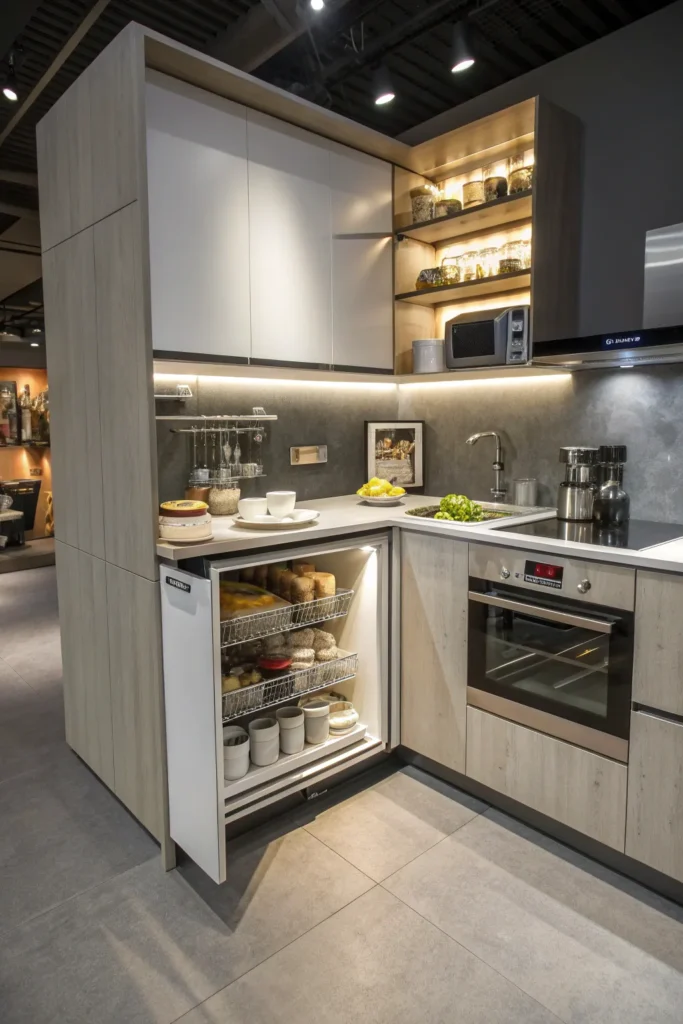 15 Stylish Mini Kitchen Ideas to Maximize Small Spaces 5 VS4