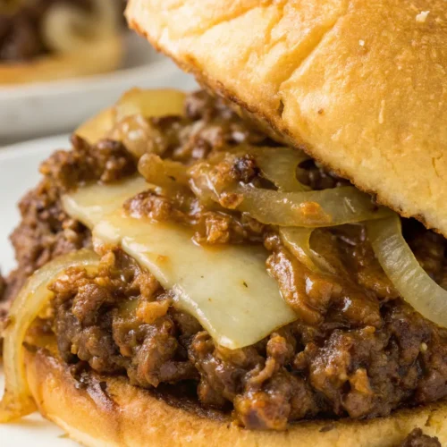 Irresistible French Onion Beef Sloppy Joes 3 keep 1 1