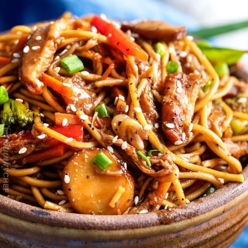Crockpot Chicken Lo Mein 2 keep 10