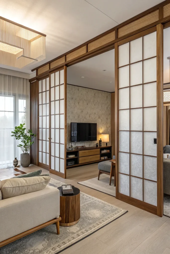 17 Luxurious Japandi Living Room Design Ideas 12 nh 11
