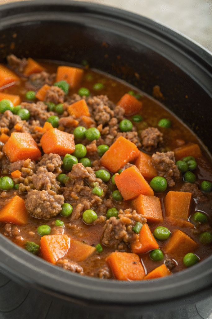 6 Easy and Nutritious Crockpot Recipes for Happy Dogs 4 pbeef and sweet potato delight corrected