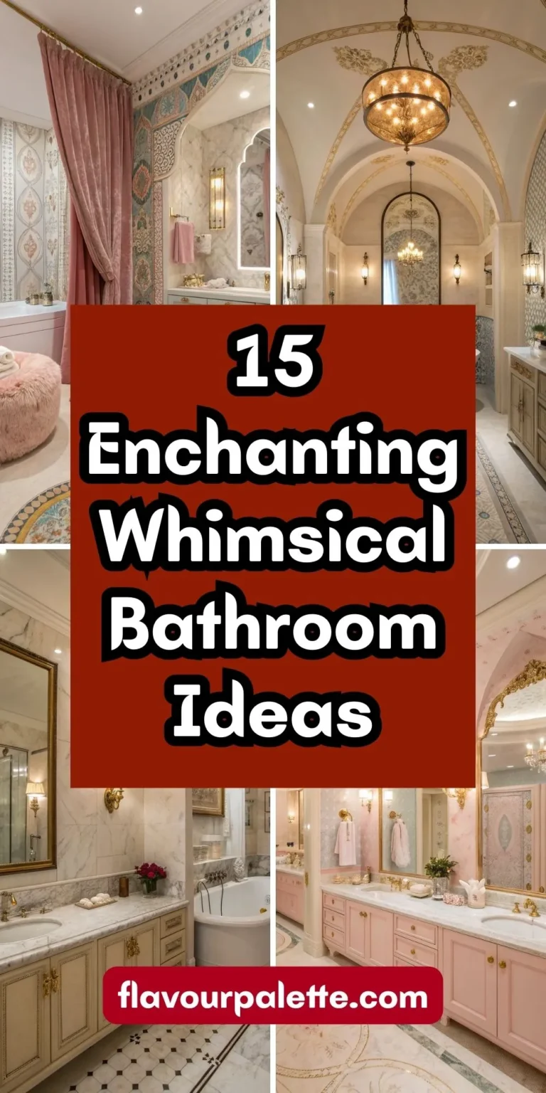 15 Enchanting Whimsical Bathroom Ideas to Elevate Your Space