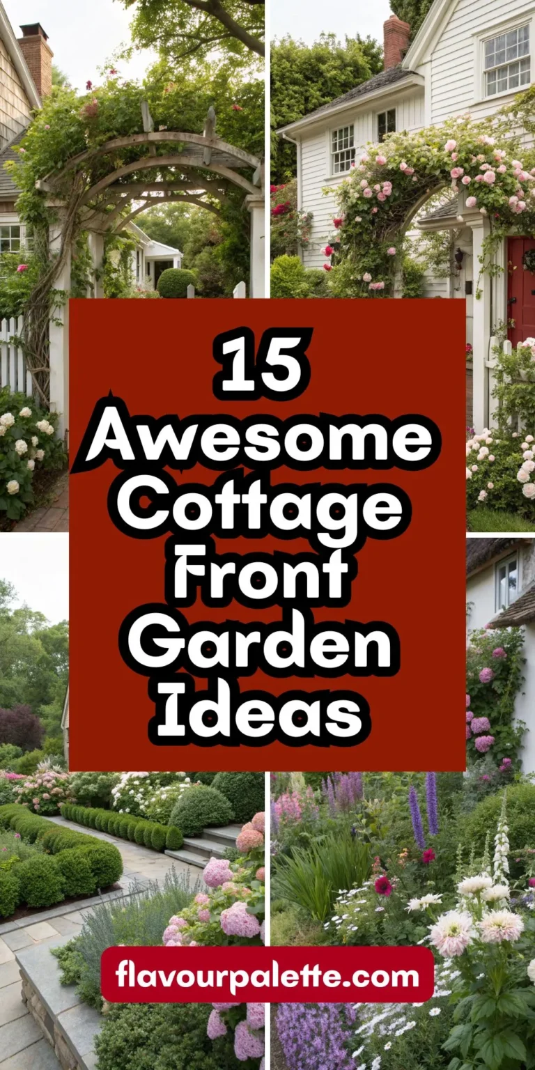 15 Awesome Cottage Front Garden Ideas