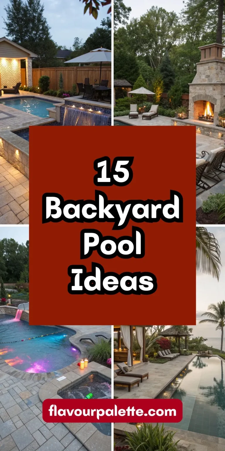 15 Backyard Pool Ideas to Inspire Your Dream Oasis