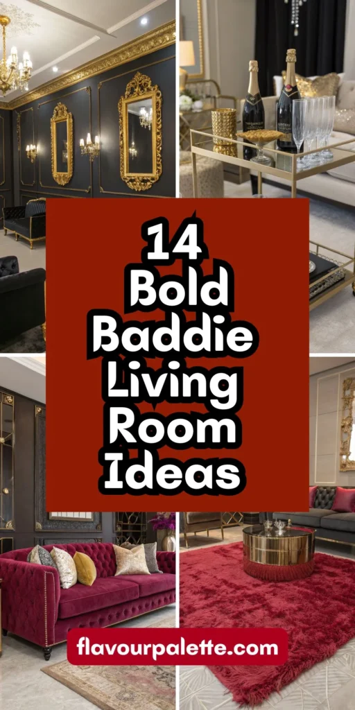 14 Bold Baddie Living Room Ideas 1 12 8 1