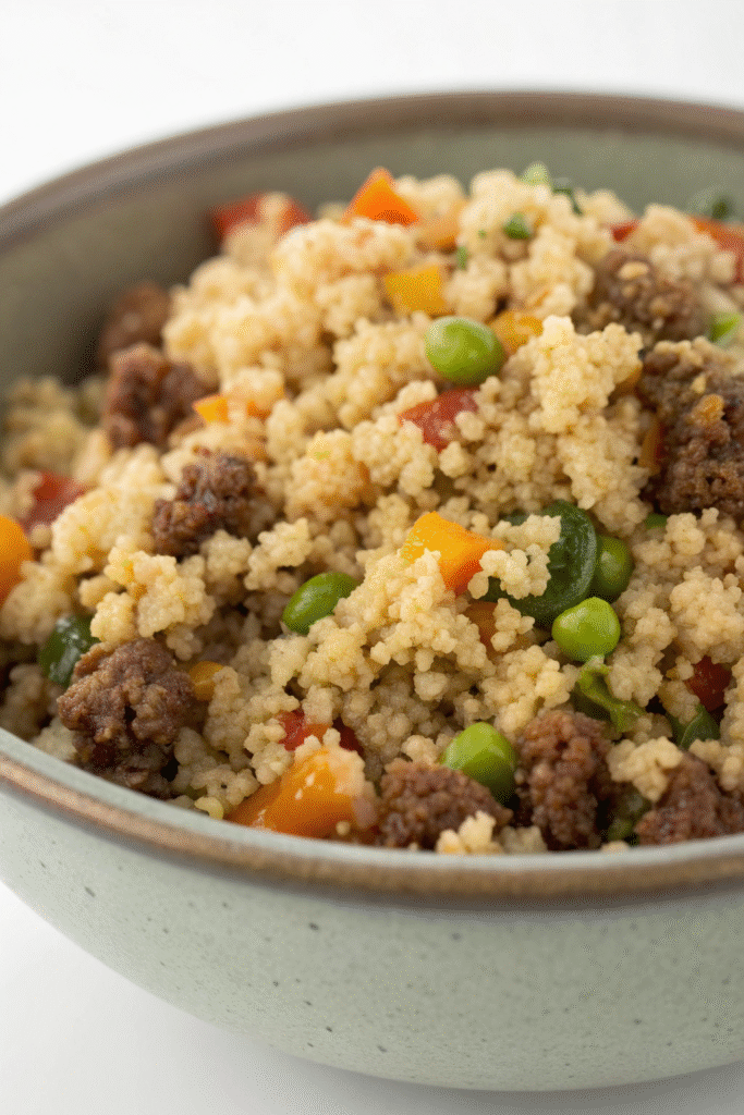 5 Best Homemade Beef Dog Food – Keep Your Pup Happy & Healthy! 2 Beef and Quinoa Power Bowl corrected