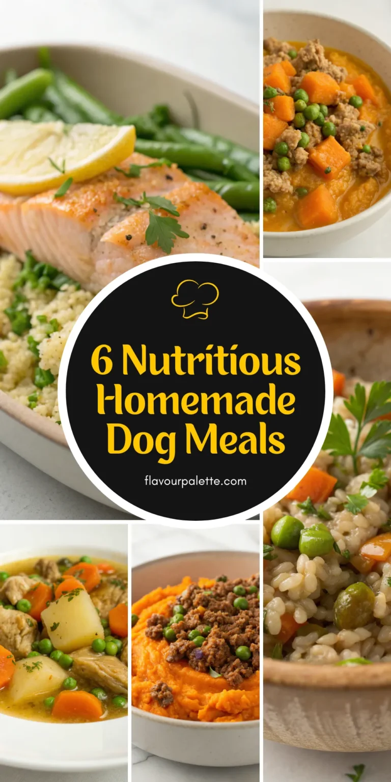 6 Nutritious Homemade Dog Meals Your Pup Will Love