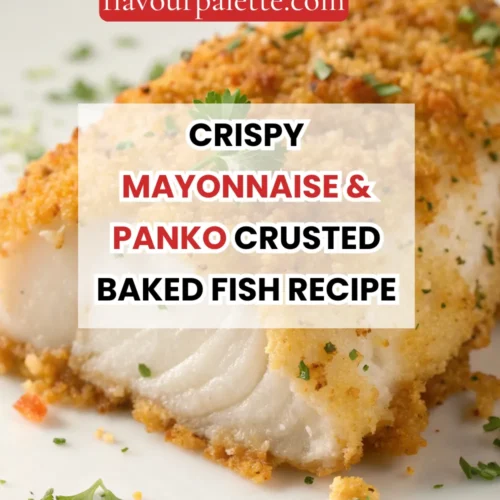 Crispy Mayonnaise & Panko Crusted Baked Fish Recipe 3 Lemon 13 1