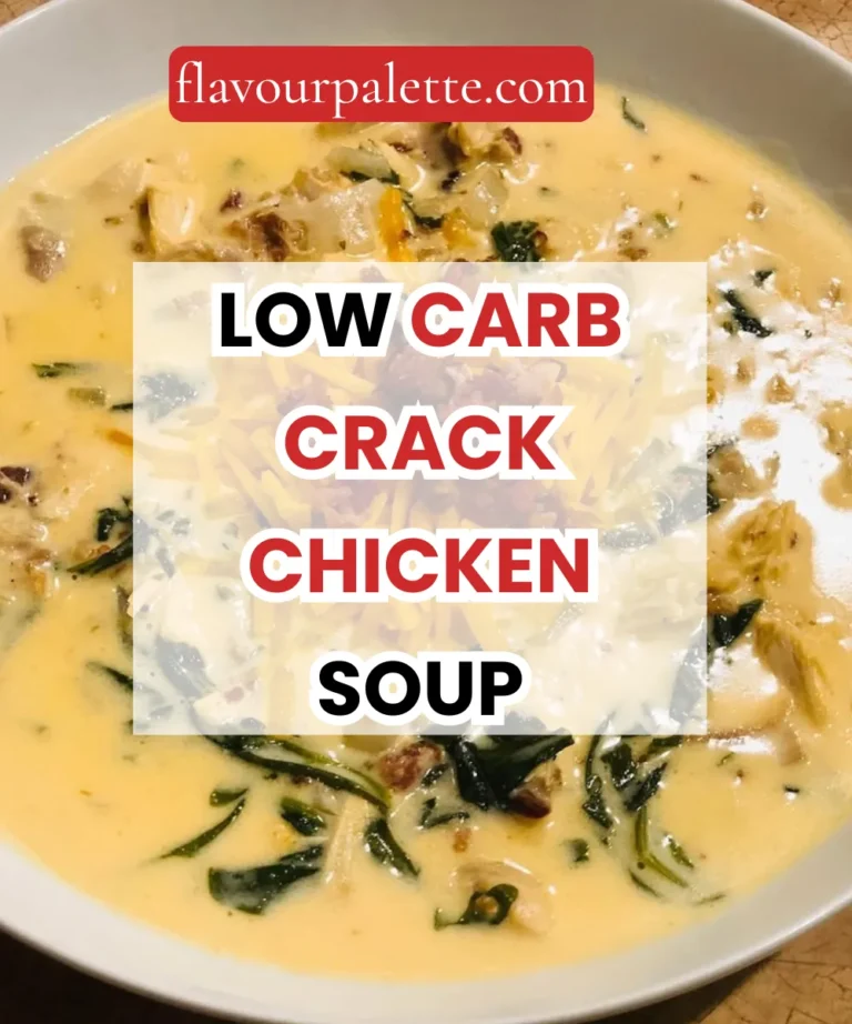 Low Carb Crack Chicken Soup