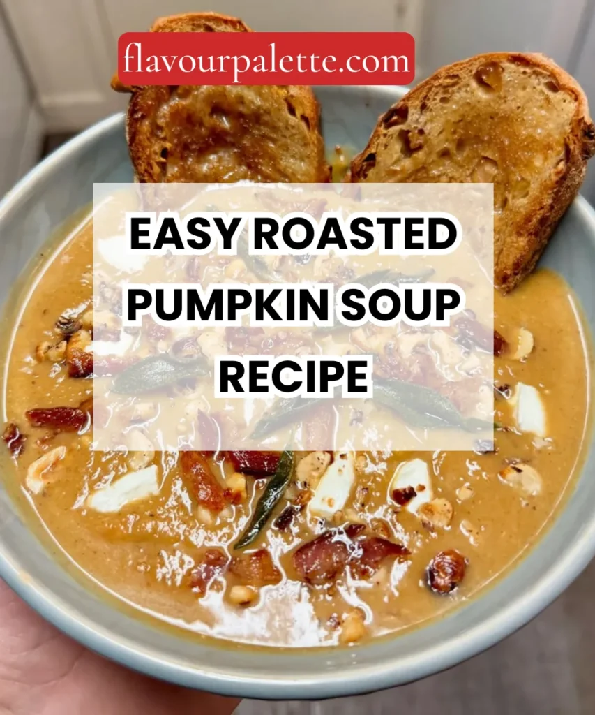 Easy Roasted Pumpkin Soup Recipe 1 Lemon 2
