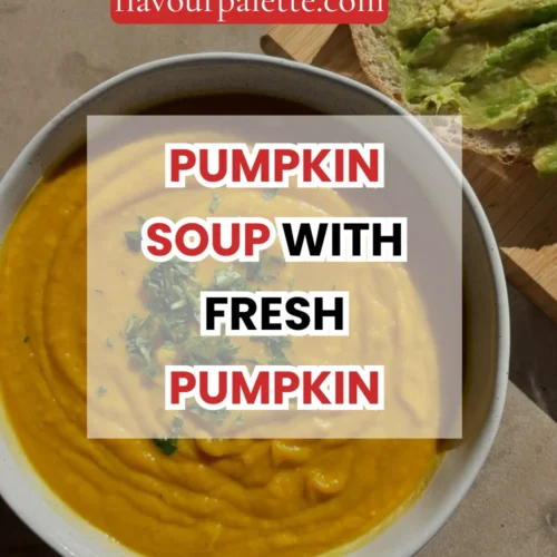 Pumpkin Soup with Fresh Pumpkin 3 Lemon 4