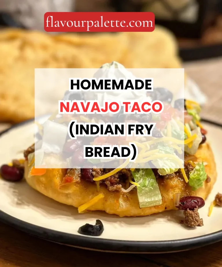 Homemade Navajo Taco (Indian Fry Bread)