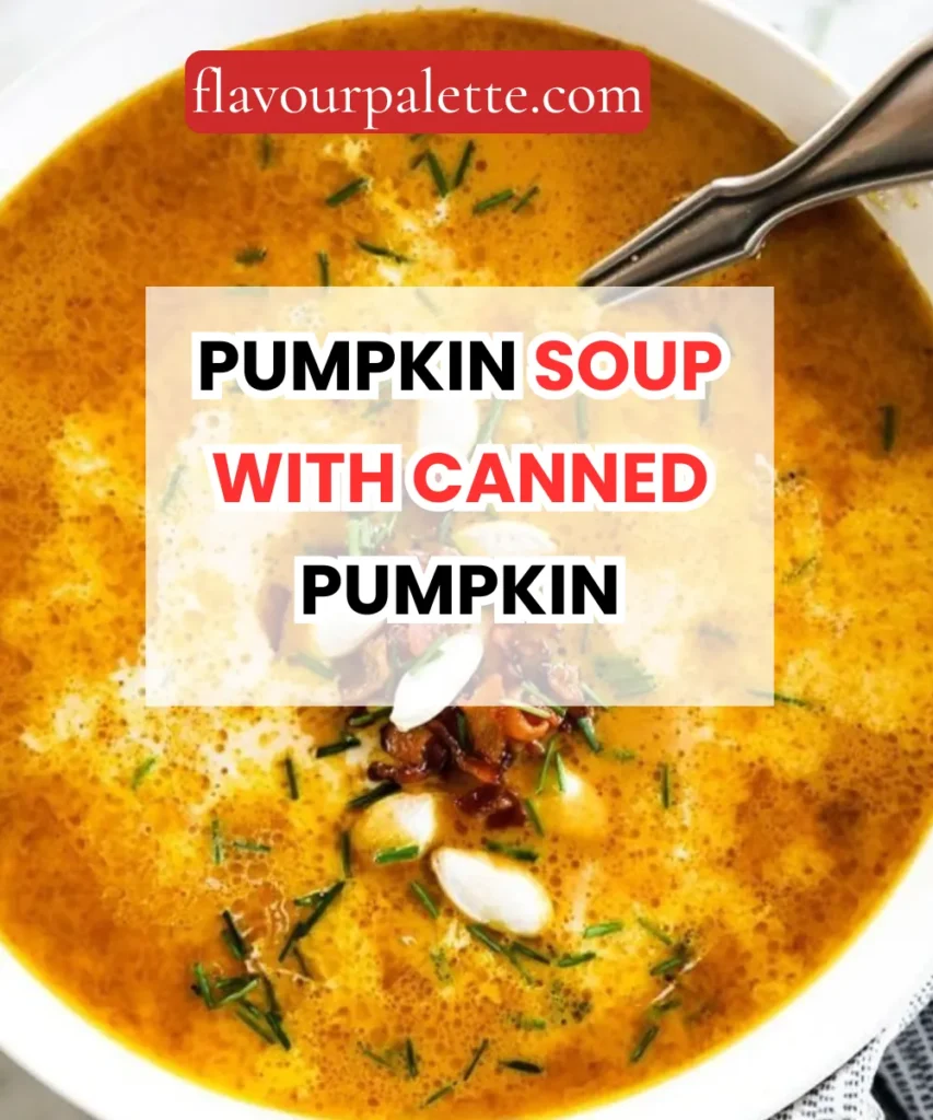 Pumpkin Soup With Canned Pumpkin 1 Lemon