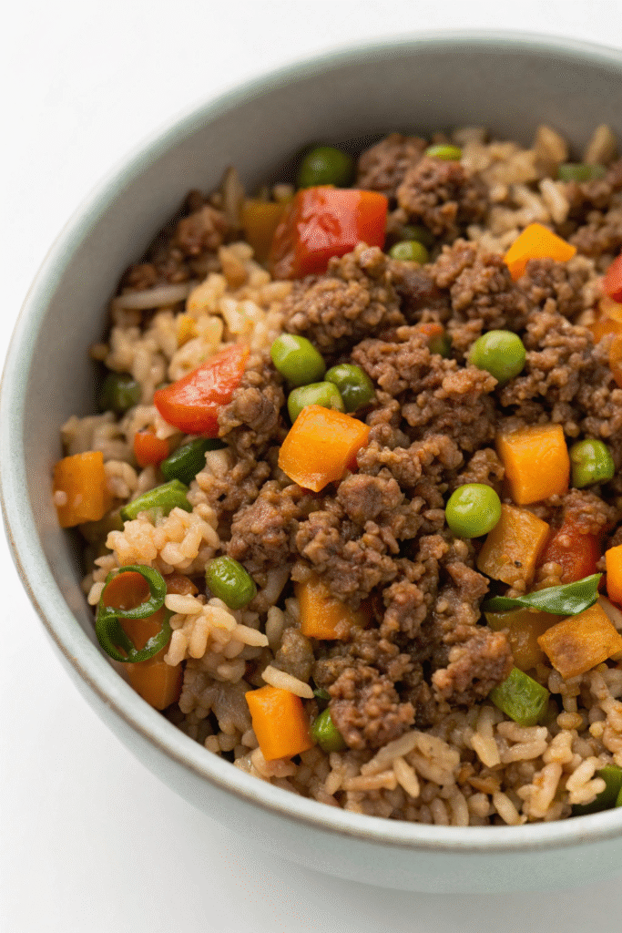 5 Best Homemade Beef Dog Food – Keep Your Pup Happy & Healthy! 4 Savory Beef and Rice Mix corrected