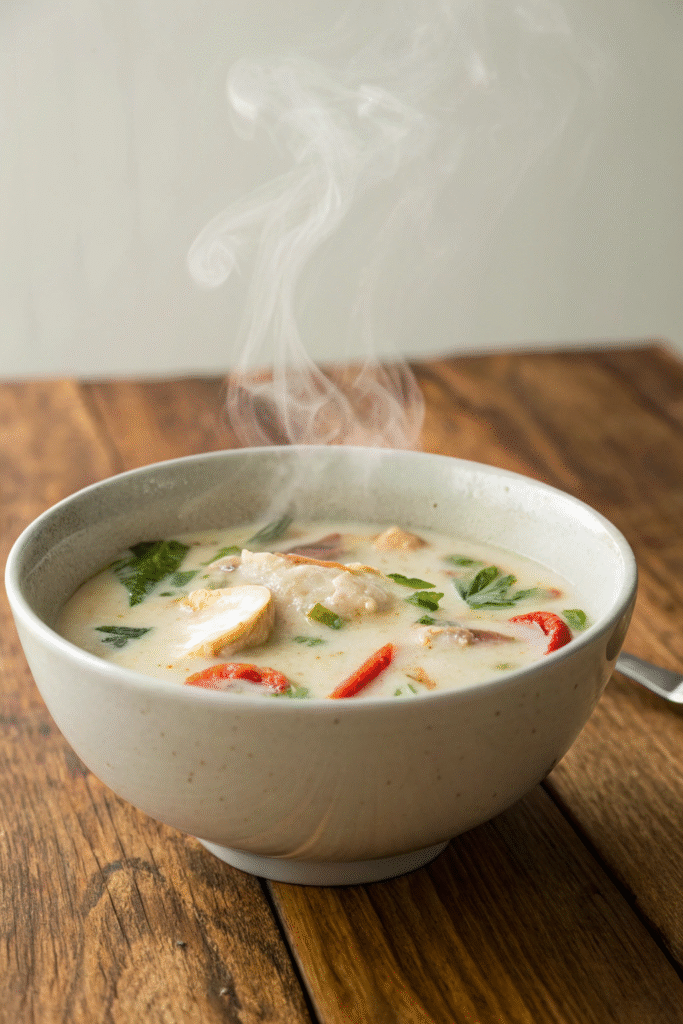 Thai Coconut Soup with Lemongrass corrected