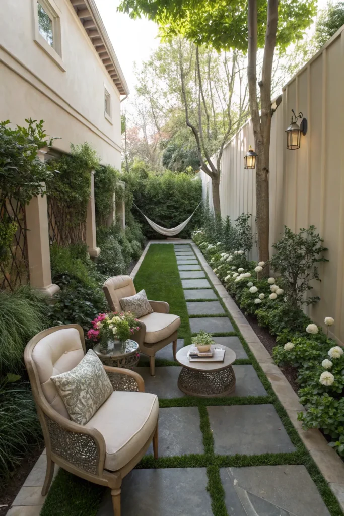 15 Creative Ideas for a Long Narrow Backyard 10 bs 10
