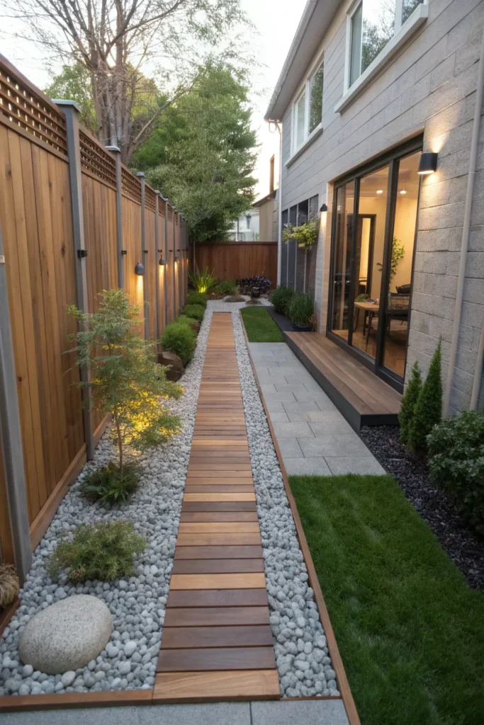 15 Creative Ideas for a Long Narrow Backyard 11 bs 11
