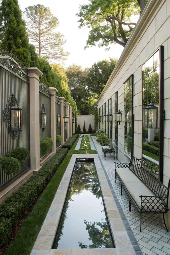 15 Creative Ideas for a Long Narrow Backyard 12 bs 12