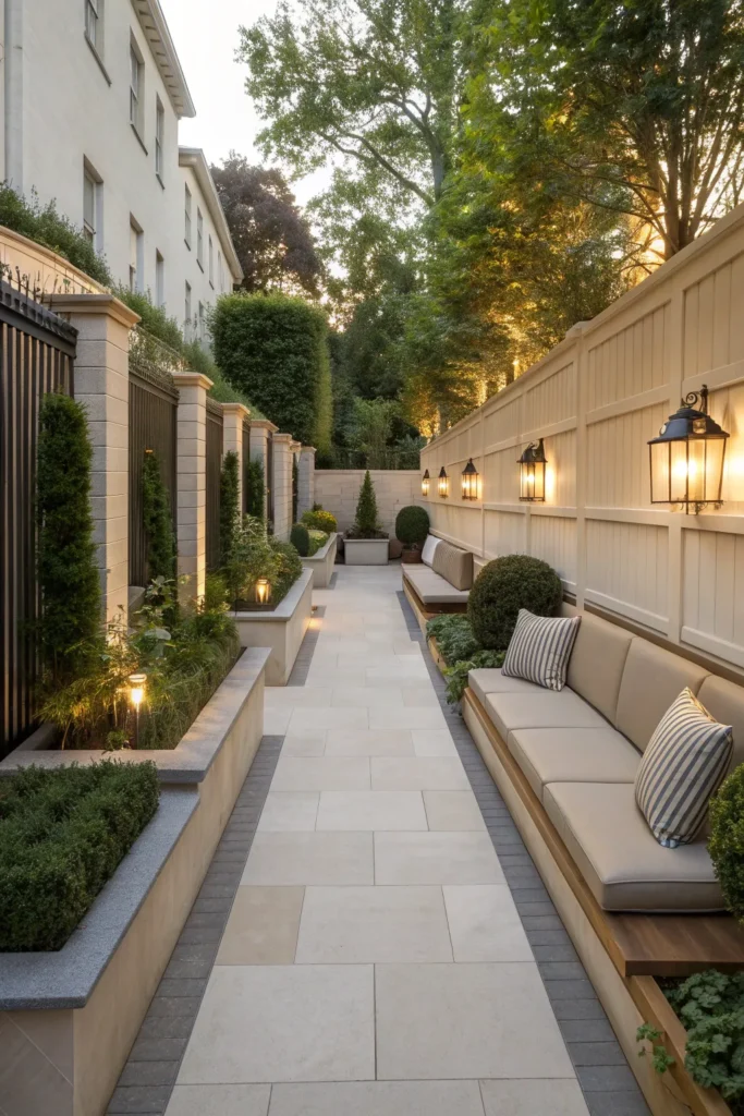 15 Creative Ideas for a Long Narrow Backyard 7 bs 7