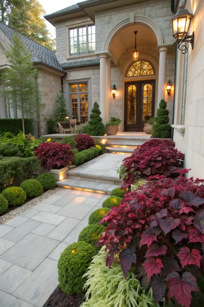 15 Coral Bells Landscaping Ideas for Front Entry 15 cb 14